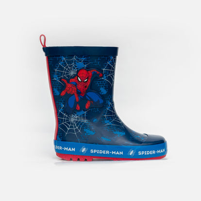 BOTAS DE SPIDERMAN AZUL Y ROJO PARA NIÑO