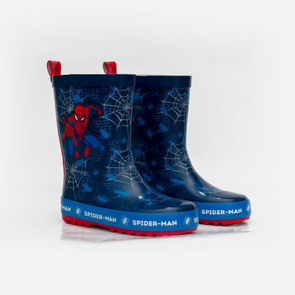 BOTAS DE SPIDERMAN AZUL Y ROJO PARA NIÑO