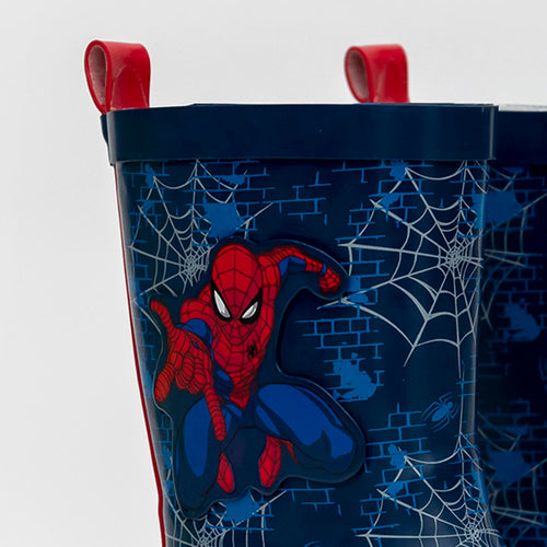 BOTAS DE SPIDERMAN AZUL Y ROJO PARA NIÑO