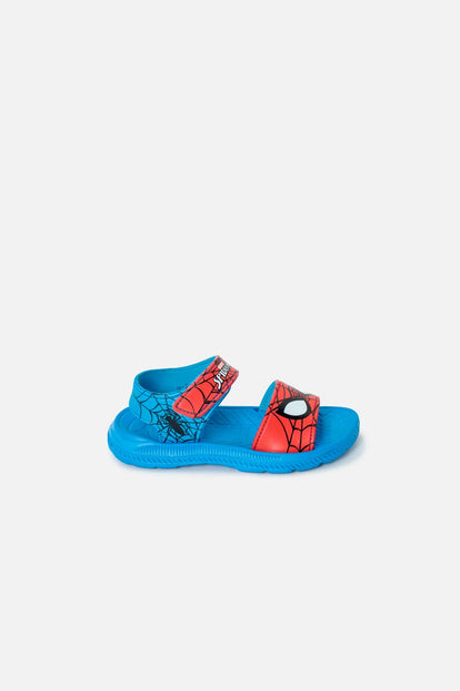 SANDALIA DE SPIDER-MAN AZUL PARA NIÑO