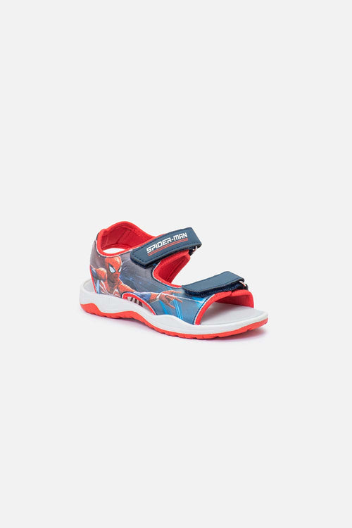 SANDALIAS CON LUCES DE SPIDER-MAN MULTICOLOR PARA NIÑO