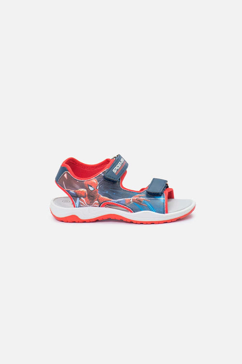 SANDALIAS CON LUCES DE SPIDER-MAN MULTICOLOR PARA NIÑO