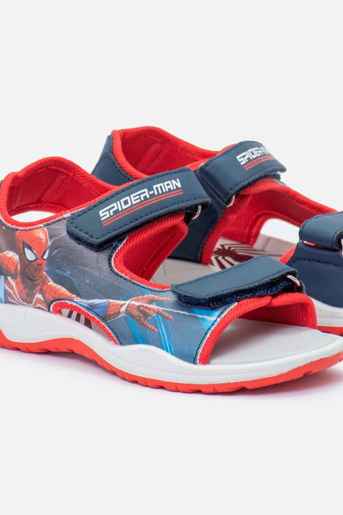 SANDALIAS CON LUCES DE SPIDER-MAN MULTICOLOR PARA NIÑO
