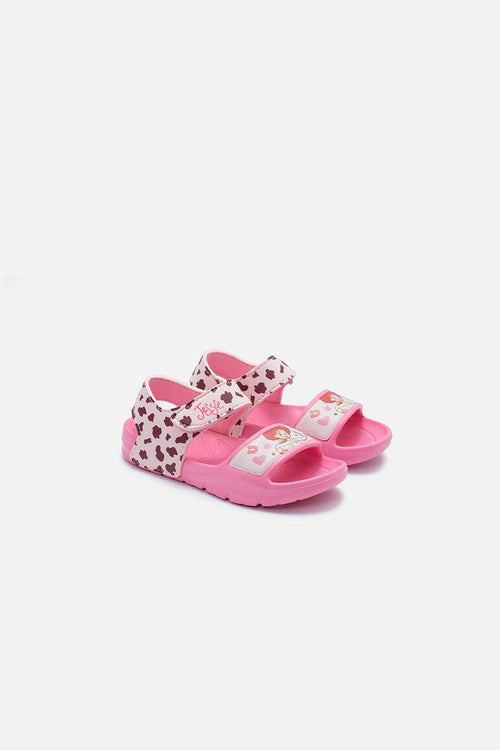 SANDALIAS TOY STORY ROSADO PARA NIÑA