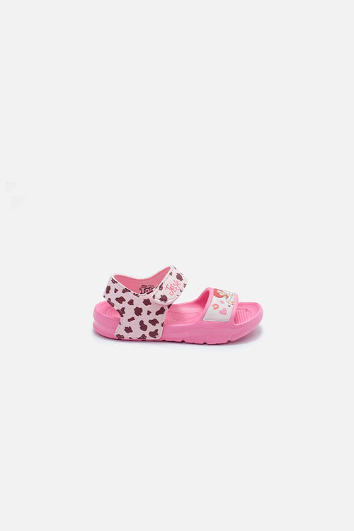SANDALIAS TOY STORY ROSADO PARA NIÑA