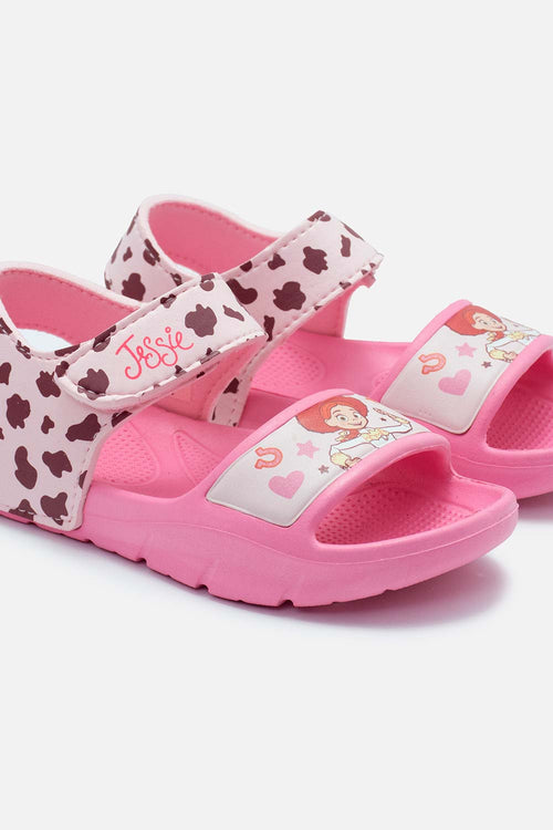 SANDALIAS TOY STORY ROSADO PARA NIÑA