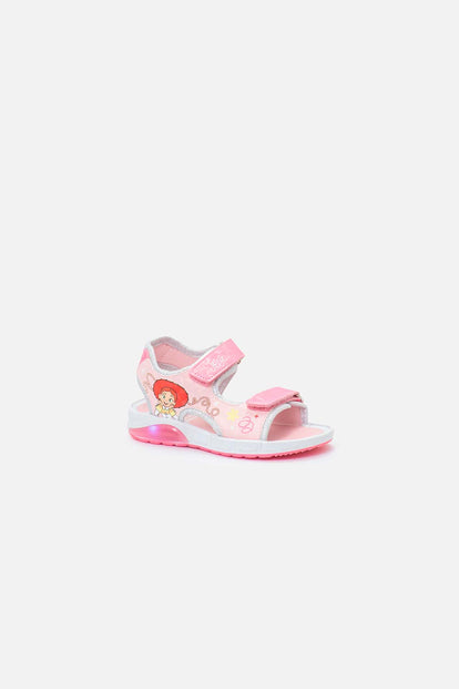 SANDALIAS TOY STORY ROSADO PARA NIÑA
