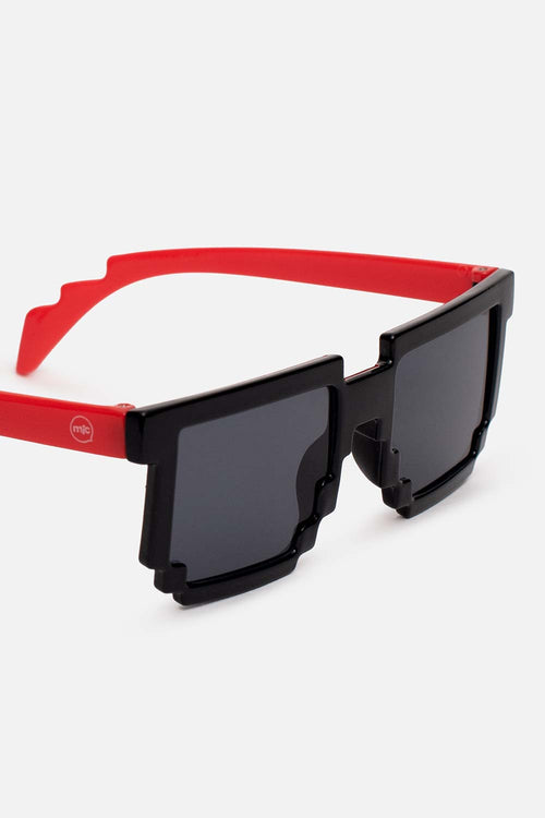 GAFAS DE SOL DE MIC NEGRO Y ROJO PARA NIÑO